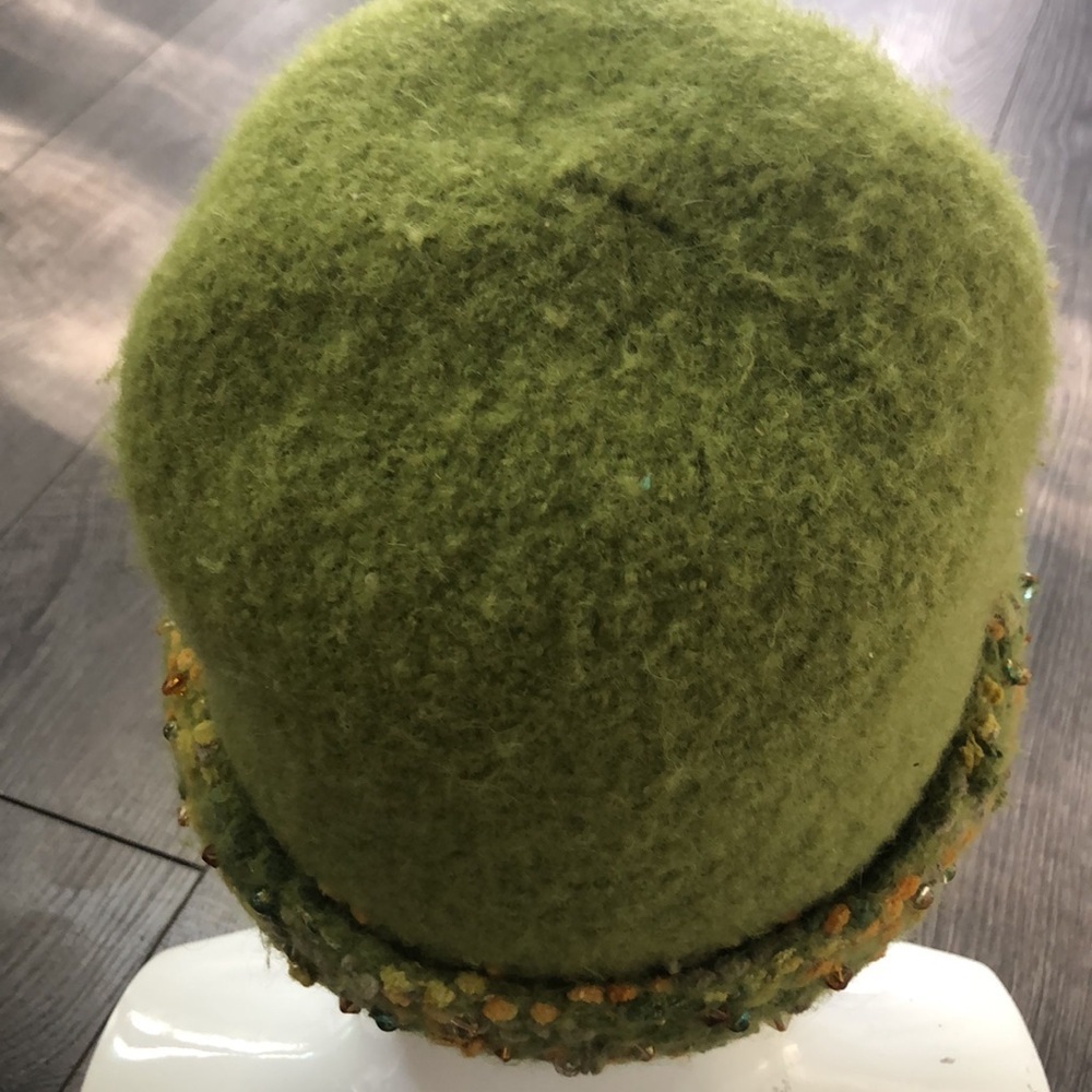 Vintage Green hat - Picture 4 of 7